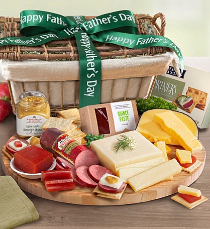 Father's Day Epicurean Meat & Cheese Gift Basket